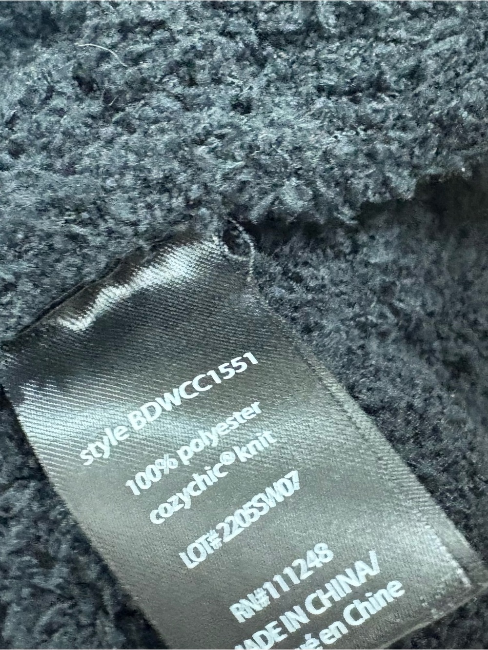 NEW Barefoot Dreams Cozy Open-Front Black Women's Cardigan Sweater - Picture 8 of 9